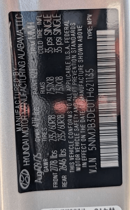 Hyundai Tucson SEL FWD 2026