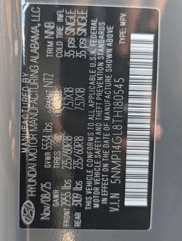 Hyundai Santa Fe SE FWD 2026