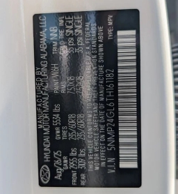 Hyundai Santa Fe SEL FWD 2026