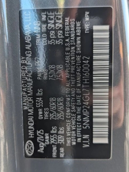 Hyundai Santa Fe SEL FWD 2026