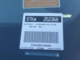 Toyota Grand Highlander Hybrid MAX Limited AWD (Natl) 2026