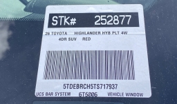 Toyota Highlander Hybrid Platinum AWD (Natl) 2026