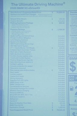 BMW X5 xDrive40i Sports Activity Vehicle 2026