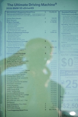 BMW X5 xDrive40i Sports Activity Vehicle 2026