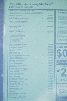 BMW X6 xDrive40i Sports Activity Coupe 2026