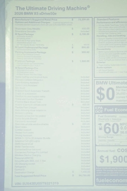 BMW X5 xDrive50e Plug-In Hybrid 2026