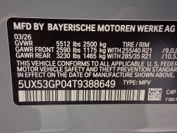 BMW X3 30 xDrive Sports Activity Vehicle 2026