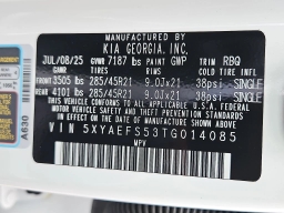 Kia EV9 GT-Line AWD 2026