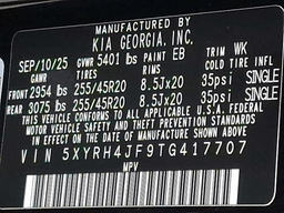 Kia Sorento EX FWD 2026