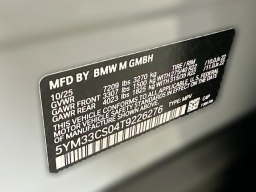 BMW XM Label Sports Activity Vehicle 2026