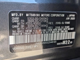 Mitsubishi Outlander SE S-AWC 2025