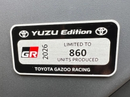Toyota GR86 Yuzu Edition Manual (Natl) 2026