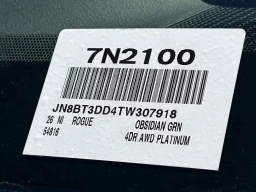 Nissan Rogue Platinum AWD 2026