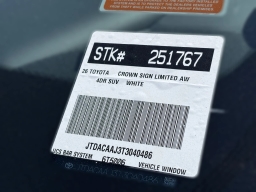 Toyota Crown Signia Limited AWD (Natl) 2026