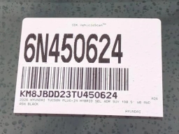 Hyundai Tucson Plug-In Hybrid SEL AWD 2026