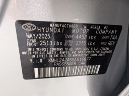 Hyundai Sonata SE FWD 2025