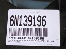 Hyundai Sonata Hybrid SEL FWD 2026