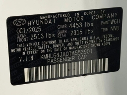 Hyundai Sonata SEL Sport FWD 2026