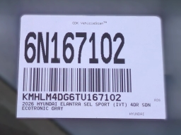Hyundai Elantra SEL Sport IVT 2026