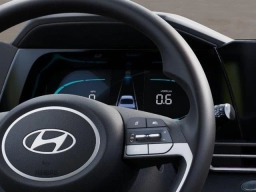 Hyundai Elantra Hybrid Blue Sedan 2026