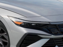 Hyundai Elantra Hybrid Blue Sedan 2026