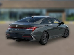 Hyundai Elantra Hybrid Blue Sedan 2026