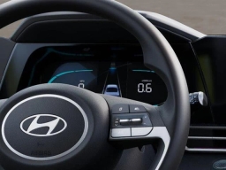 Hyundai Elantra Hybrid Blue Sedan 2026