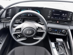 Hyundai Elantra Hybrid Blue Sedan 2026