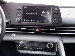 Hyundai Elantra Hybrid Blue Sedan 2026