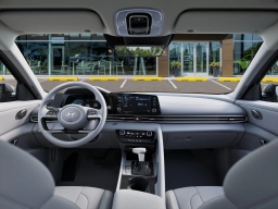 Hyundai Elantra Hybrid Blue Sedan 2026