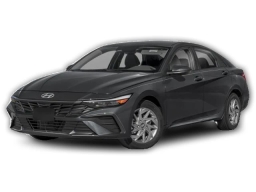 Hyundai Elantra Hybrid Blue Sedan 2026