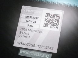 Mercedes-Benz S-Class S 580 4MATIC Sedan 2026