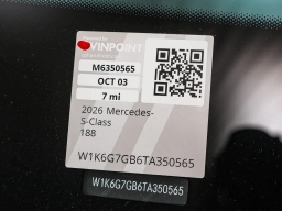 Mercedes-Benz S-Class S 580 4MATIC Sedan 2026