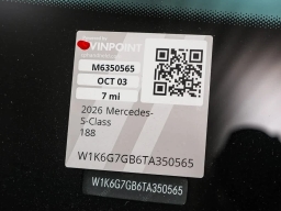 Mercedes-Benz S-Class S 580 4MATIC Sedan 2026