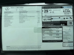 Mercedes-Benz C-Class C 300 Sedan 2026