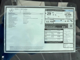 Mercedes-Benz C-Class C 300 Sedan 2026