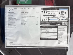 Mercedes-Benz CLA CLA 350 4MATIC Sedan 2026