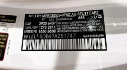 Mercedes-Benz E-Class AMG E 53 E 4MATIC+ Sedan 2026