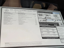 Mercedes-Benz E-Class AMG E 53 E 4MATIC+ Sedan 2026
