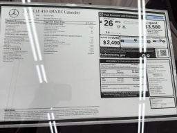 Mercedes-Benz CLE CLE 450 4MATIC Cabriolet 2026