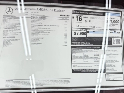 Mercedes-Benz SL AMG SL 55 Roadster 2026