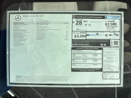 Mercedes-Benz GLB GLB 250 SUV 2026