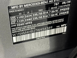 Mercedes-Benz GLB GLB 250 4MATIC SUV 2026