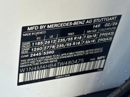 Mercedes-Benz GLB GLB 250 4MATIC SUV 2026