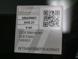 Mercedes-Benz GLB AMG GLB 35 4MATIC SUV 2026