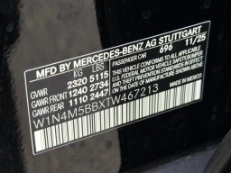 Mercedes-Benz GLB AMG GLB 35 4MATIC SUV 2026