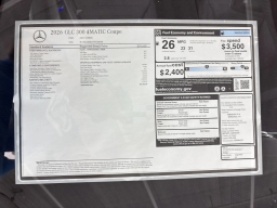 Mercedes-Benz GLC GLC 300 4MATIC Coupe 2026