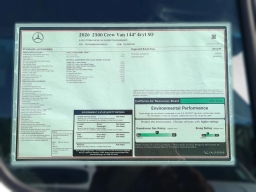Mercedes-Benz Sprinter Cargo Van Standard Roof 4-Cyl Diesel 2500 Standard Roof I4 Diesel 144" RWD 2026