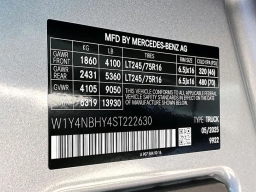 Mercedes-Benz Sprinter Cargo Van Standard Roof 4-Cyl Diesel HO 2500 Standard Roof I4 Diesel HO 144" RWD 2025