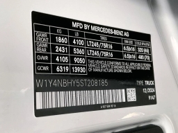 Mercedes-Benz Sprinter Cargo Van Standard Roof 4-Cyl Diesel HO 2500 Standard Roof I4 Diesel HO 144" RWD 2025